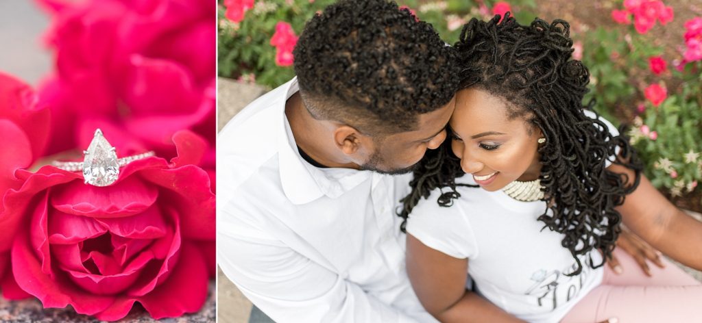 dc-engagement-session-pink-flowers-ring
