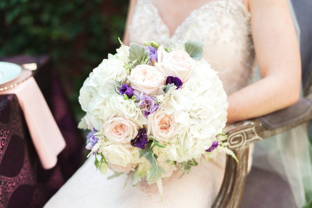 white-purple-green-bouquet