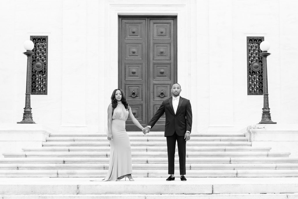 first wedding anniversary session in Washington DC
