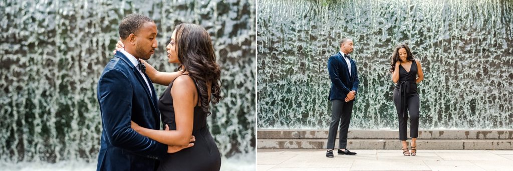 classy first wedding anniversary session in Washington DC