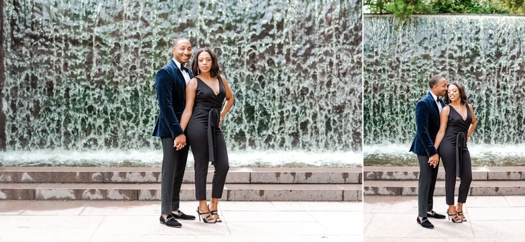 first wedding anniversary session in Washington DC with Terri Baskin photography